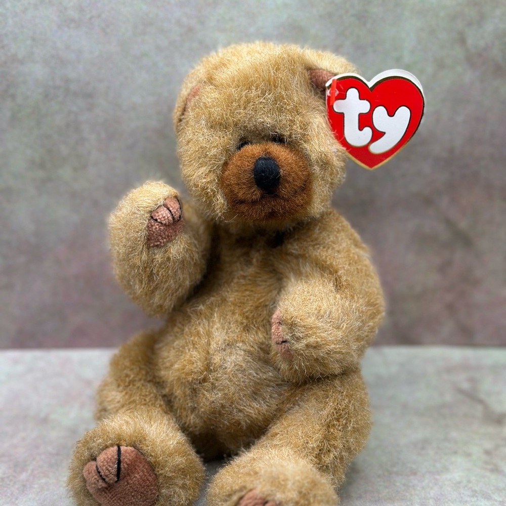 Collectible Ty Brown beanie baby Teddy Bear - Brown Stuffed Animal collectible